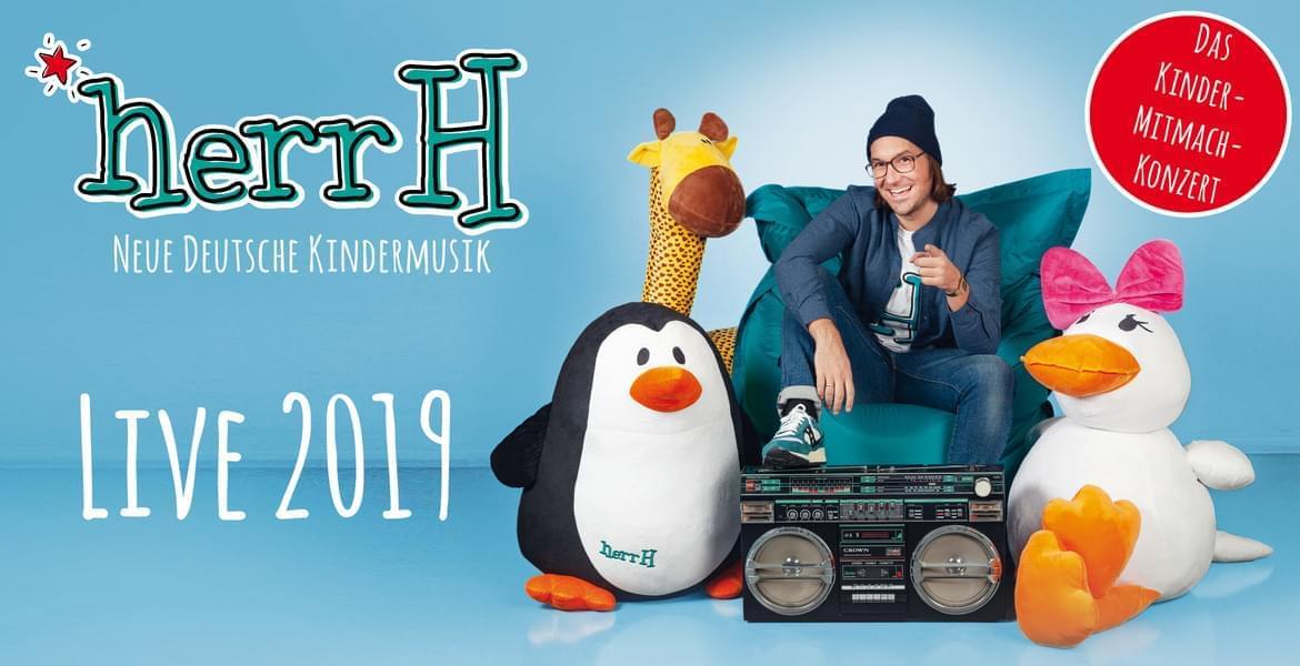Tickets herrH, Neue Deutsche Kindermusik – Live 2019 & 2020 in Ahrensburg
