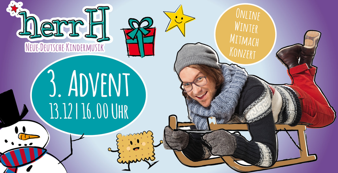 Tickets herrH, Online-Winter-Mitmach Konzert in Internet