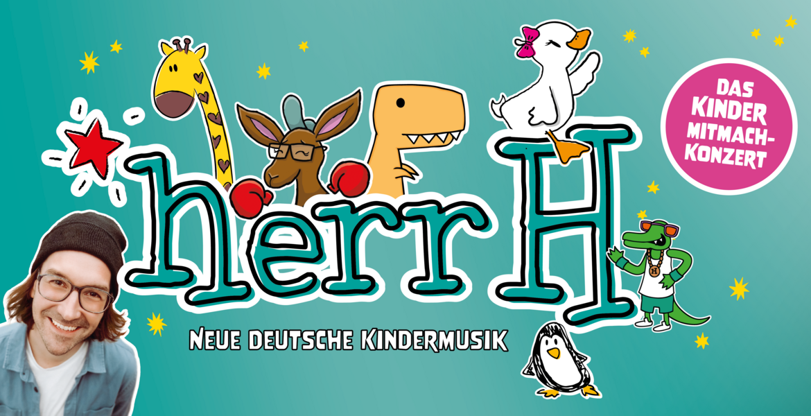 Tickets herrH, Neue Deutsche Kindermusik – Live 2026 in Giengen an der Brenz